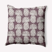 Simply Daisy 20" x 20" Pineapple Pattern Nautical Indoor/Outdoor Throw Pillow