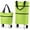 Green, variant on 2-in-1 Foldable Shopping Cart with Wheels, Rolling Grocery Tote, Expandable Reusable Cart for Groceries, Farmers Markets, Laundry and Everyday