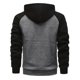 thumbnail image 3 of WILLBEST Sudadera con Capucha y Cremallera para Hombre, Forrada De Invierno, Informal, Holgada, para Otoño y Clima Frío. XXXGrande, 3 of 5
