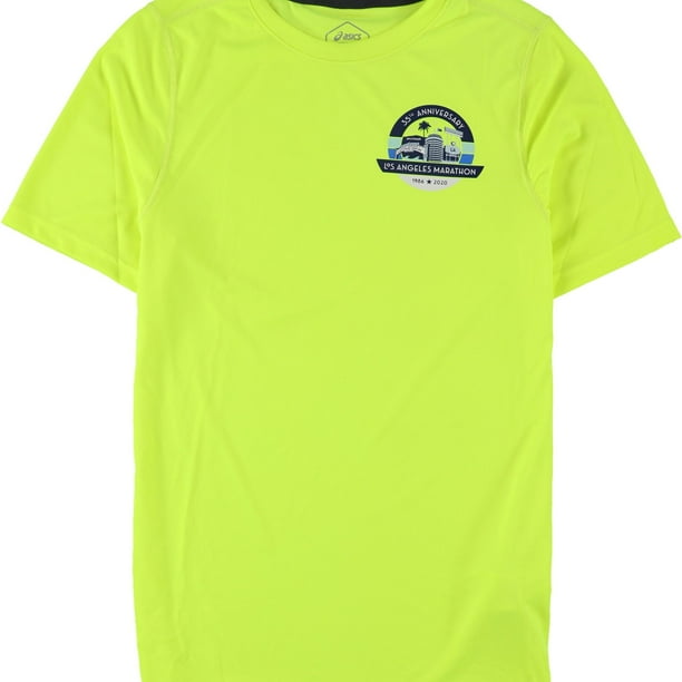 ASICS Mens L.A. Marathon Graphic T-Shirt, 750, 2XL