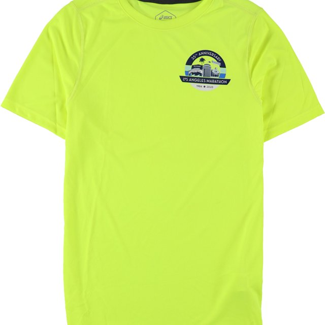 ASICS Mens L.A. Marathon Graphic T-Shirt, 750, 2XL