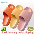 thumbnail image 2 of Zapatos de plataforma gruesa, zapatillas de nube, chanclas de verano para mujer, zapatos de baño antideslizantes, chanclas silenciosas para el hogar, sandalias suaves de EVA para parejas Tan Jianjun  unisex, 2 of 2