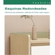 thumbnail image 5 of Zapatera Organizador Madera Pequeño, Zapateras Modernas de 5 Niveles para 10 Pares, Zapatero Con 2 Puertas y Estante Abiertas, Mueble Para Zapatos Recibidor, Entrada Casa, 60*30*93CM, Blanco, 5 of 10