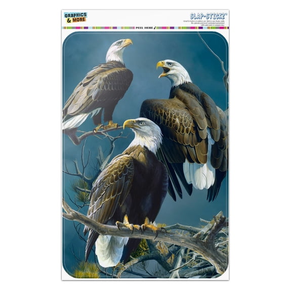 Bald Eagle Tree Top Gathering Home Business Office Sign