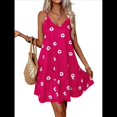 thumbnail image 1 of Vestido de Verano para Mujer 2025, Vestido Bohemio con Estampado Floral. Cártamo L, 1 of 8