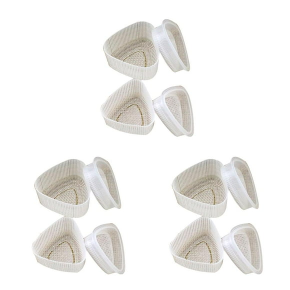 Naiovety 2 uds cocina transparente Bento decoración Sushi molde prensa de alimentos DIY fabricante de bolas de arroz Type1 NO1 Naiovety CBP063503