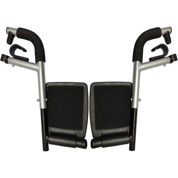 Electric Wheelchair Footrest, Pedal Leg Pad Replacement Wheelchair Footrest Swing-Away Footrests Universal Wheelchair Part