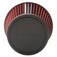 thumbnail image 2 of Edelbrock Air Filter 43651 Red; Round Tapered; 6.50 Inch Height; 3.00 Inch Inlet; With Chrome Top And Base, 2 of 2
