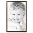 thumbnail image 2 of ArtToFrames 26" x 41" Black Panel With Gold Lip Picture Frame, 26x41 inch Multi Wood Poster Frame (WOM-5092),  Pack, 2 of 7