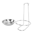 thumbnail image 1 of Vertical Soup Ladle Rest Holder, Stainless Steel Upright Spoons Racks Kitchen Cutlery Organizer Dining Desktop Tableware Decorations For Storing Soup Spoons, 1 of 8