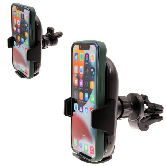 Air Vent Car Wireless Charger Mount for Galaxy S22/Ultra/Plus - Holder Fast Charge Cradle Dock Auto Sensor 10W and 7.5W Compatible With Samsung Galaxy S22/Ultra/Plus