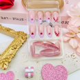 thumbnail image 4 of 24 unidades de acrílico con forma de corazón de San Valentín de Fake Nails NEWSPIED, 4 of 7