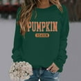 thumbnail image 2 of Bovemsi Womens Sweatshirts Pumpkin Season Sweatshirt Crewneck Long Sleeve Fall Shirt Halloween Holiday Pullover Fashion Outfits 2025 Clothes, 2 of 6