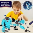 thumbnail image 6 of STEM Toys for Kids Ages 8-13, Christmas Birthday Gifts for 8 9 10 11 12 13 14 Year Old Teen Boys Girls, 6-in-1 Solar Robot Educational Science Building Experiment Kits, 6 of 7