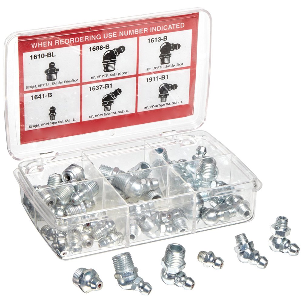 Alemite SAE Grease Fitting Assortment