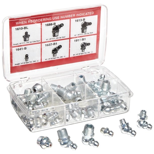 Alemite SAE Grease Fitting Assortment