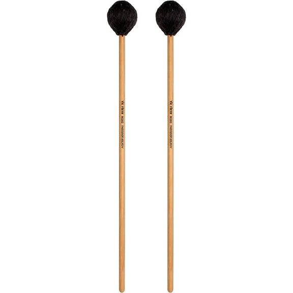 Vic Firth Theodor Milkov Artist Series Mallets Medium Soft Black Yarn