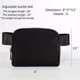 thumbnail image 4 of Dark red Mini riñoneras para hombre y mujer, riñoneras con correas ajustables, adecuadas para viajes, ejercicio, correr y senderismo, 4 of 4