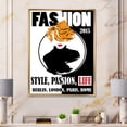 thumbnail image 2 of Style Passion Life Fashion Woman V 24 in x 32 in Framed Painting Canvas Art Print, by Designart, 2 of 5
