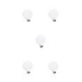thumbnail image 2 of Redempat 1/2/3/5 Self Adhesive Hook Multifunctional Hanging Holder Simple Installation Clothes Holders Household Wide Application Silver 5PCS, 2 of 6