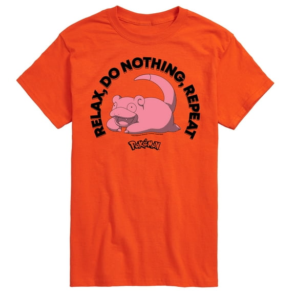 Pokémon - Relax, Do Nothing - Men's Short Sleeve Graphic T-Shirt