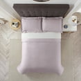 thumbnail image 3 of Serta Comfort Lilac Marble Cotton Solid Duvet Set, Full/Queen, 3 of 5