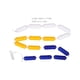 thumbnail image 2 of Greenadscape Pool Rope Divider Con Flotadores Para Piscina Línea De Separación Profesional Multicolor, 2 of 8
