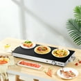 thumbnail image 2 of Costway 22''x 14'' Electric Warming Tray Hot Plate Dish Warmer w/ Adjustable Temperature, 2 of 12
