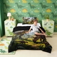 thumbnail image 2 of Erosebridal Tyrannosaurus Rex Pterosauria Twin Comforter Sets, Triceratops Dinosaur Bedding Set, 2 of 6