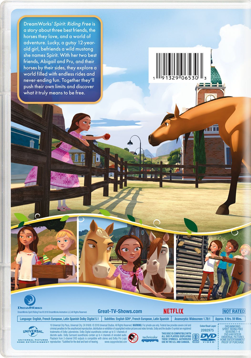 Spirit Riding Free: Seasons 1-4 (DVD) 26 Episodes - image 2 of 2