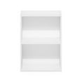 thumbnail image 5 of Furinno Luder 2-Tier Open Shelf Bookcase, White, 5 of 6