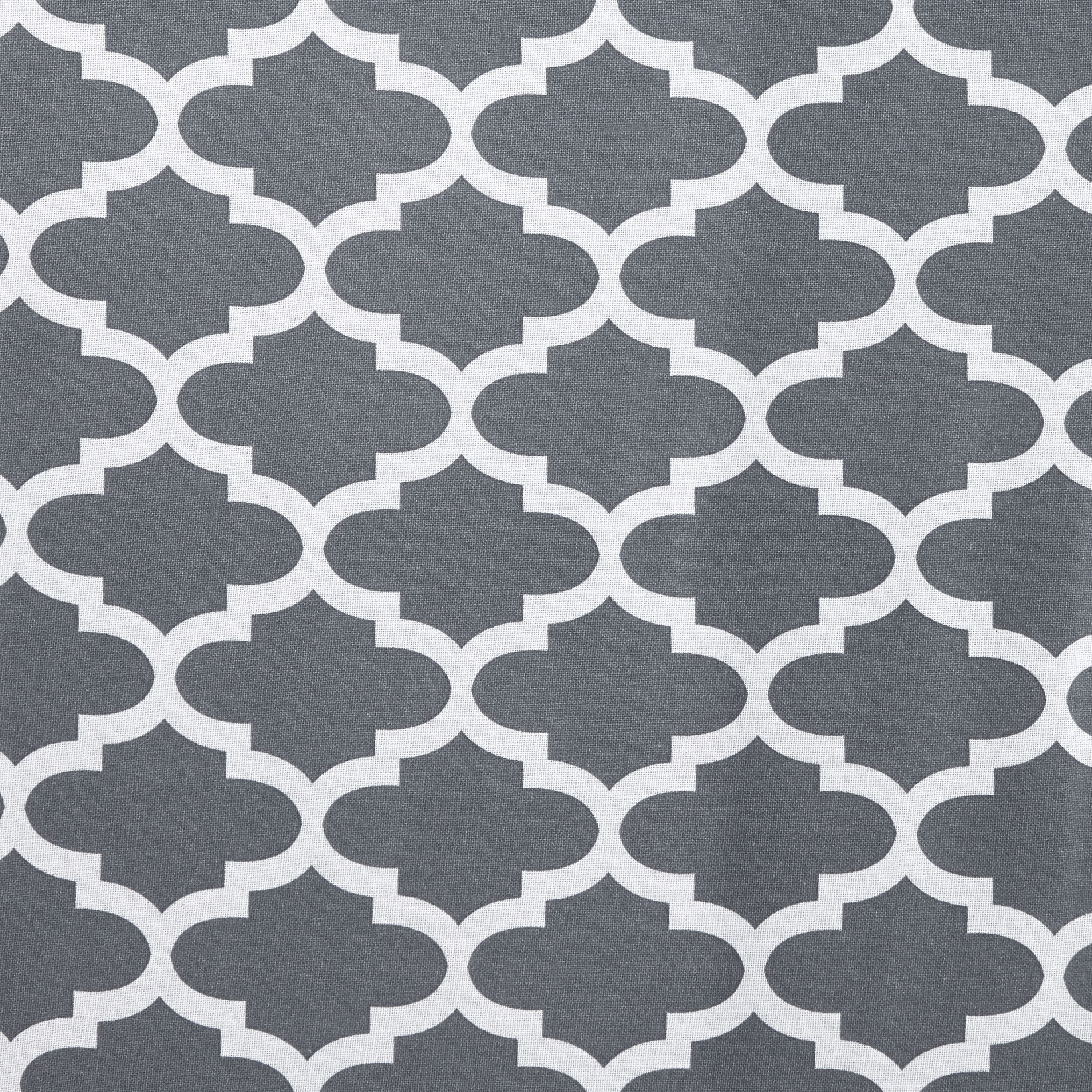 Mainstays Deluxe Lattice Grey Removable Ironing Board Cover 54" x 15" (Ironing board not included) - image 3 of 4