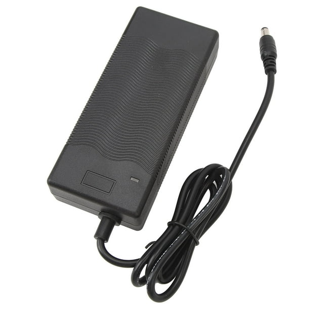 Chargeur de Vélos Électriques 42V 2A, avec Charge Rapide Protection contre les Surtensions Prise CC 5,5x2,5 mm Tension Stable Design Compact