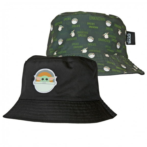 Star Wars The Mandalorian The Child Grogu Reversible Bucket Hat