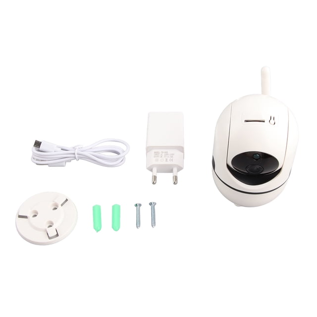 Cámara de seguridad WiFi 1080P Full HD cámara Wifi inteligente 2,4 GHz WiFi cámara interior de seguridad para el hogar para monitorear bebés mascotas