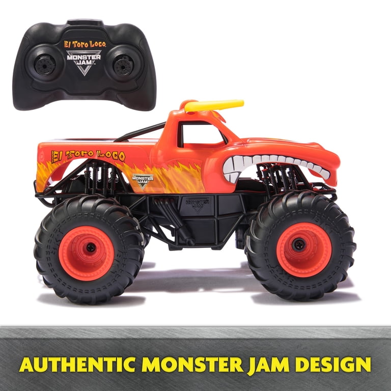 Official Grave Digger vs El Toro Loco Racing Rivals Remote Control