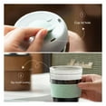 thumbnail image 5 of Visland 350ML Milk cup glass handy coffee cup portable female students with lid cup silicone water cup With Anti-Scalding Sleeve, 5 of 8