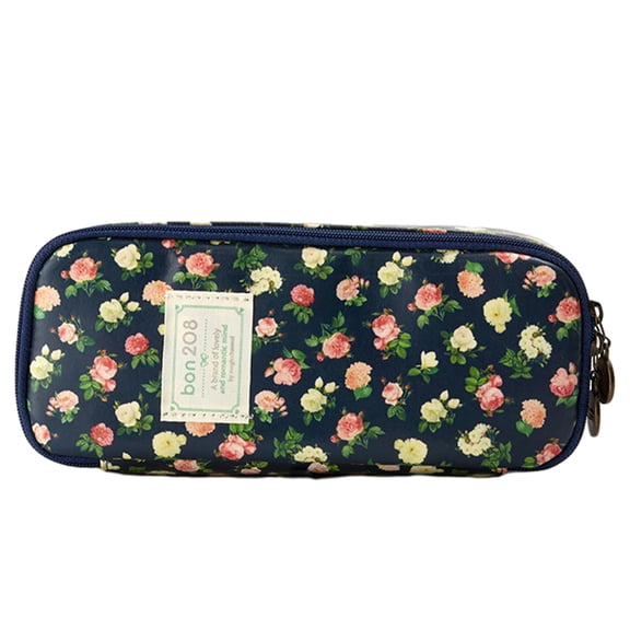 Organizer Pouch for Pens, Pencils & Office Supplies, Compact & Portable Design Multi-Purpose Pencil Case Rarida