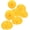Yellow, variant on Daisy Flower Party Decorations White Tissue Pom Poms for Classroom Baby Shower Wedding Birthday Party Backdrop Home Decoration, 10 Inch, Pack of 18