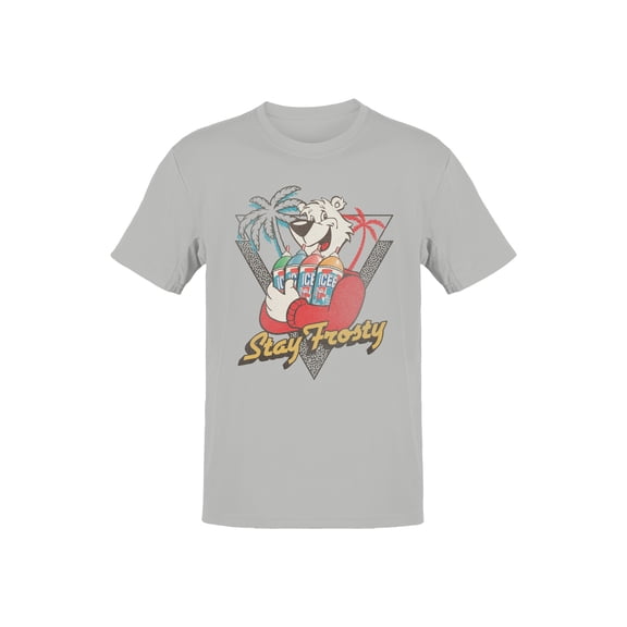 Officially Licensed Icee Stay Frosty Ice Bear Retro Men's T-shirt