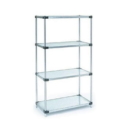 

Nexel Industries 18367SZ 18 x 36 x 74 in. Solid 4 Shelf Unit- Galvanized