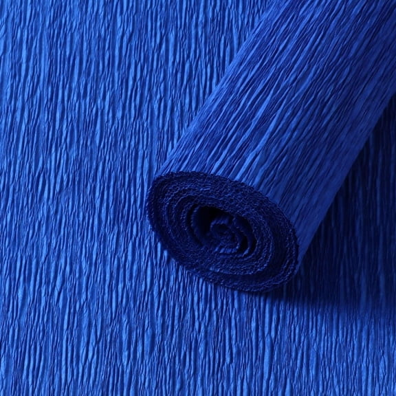 XmhyTop-A 1 Rolls Crepe Paper 250*50cm Crepe Paper Roll, Perfect for Party Decorations, Party Supplies DIY Crafts,Dark Blue