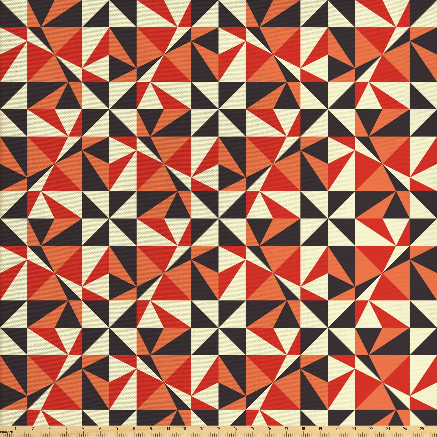 Geometric Fabric by the Yard, Repetitive Pattern of Mosaic Inspired ...