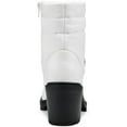 thumbnail image 3 of Alfani Womens Belcalise Faux Leather Puffer Booties, 3 of 3