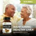 thumbnail image 6 of Organic Papaya Seeds Powder, Capsules Supplement, Enzymes, Gut & Digestive Health Support, 60/600mg, Herbal Goodness, 6 of 10