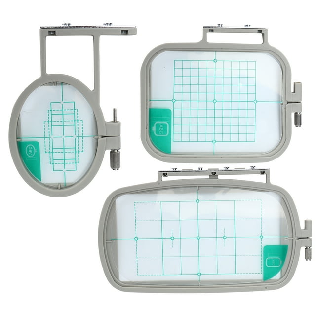 Sewing Machine Embroidery Sets, Sewing Embroidery Hoops 3pcs Embroidery for Home Using for Embroidery