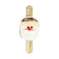thumbnail image 3 of Pulseras de bofetada para fiestas, juguetes cómodos para niños, juguetes de peluche para usar en fiestas de Navidad. oro y santa, 3 of 9