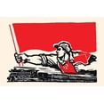 thumbnail image 1 of Speeding Like the Trains-Fine Art Canvas Print (20" x 30"), 1 of 1
