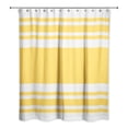 thumbnail image 2 of Creative Products Yellow Bold Stripes  71x74 Shower Curtain, 2 of 2