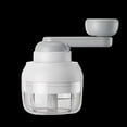thumbnail image 4 of TIELUTT Manual Garlic Chopper Mini Portable Veggie Cutter 100ML Nut Grinder Kitchen Chopper Handheld Food Gadgets for Work String Chopper Manual Food Processor 2 Cups Vegetables Chopper Tortilla Roll, 4 of 6
